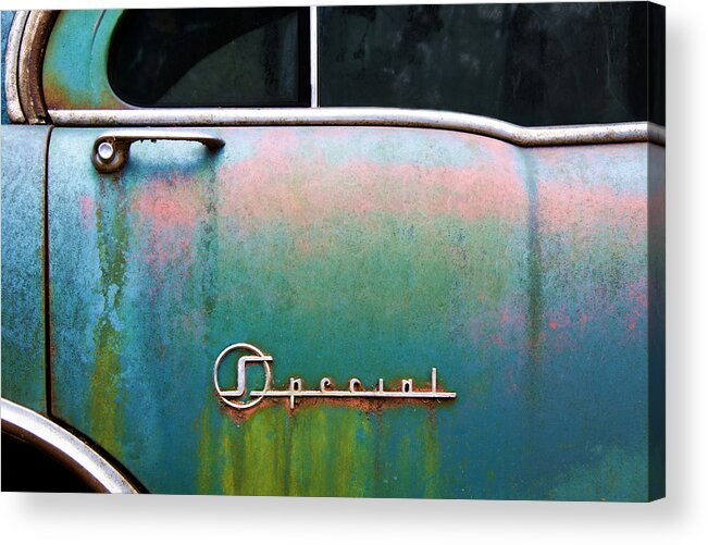 Nostalgic Photography And Art Acrylic Print featuring the photograph Classic Special Car by Steven Michael