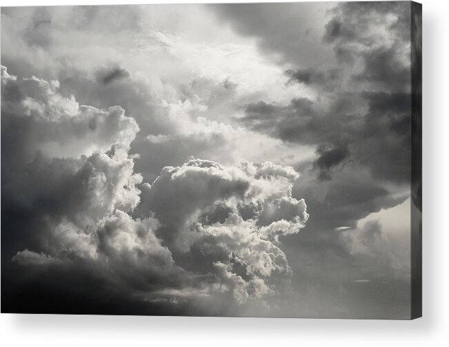 Clouds Acrylic Print featuring the photograph cloud study No.4 by Tom Druin
