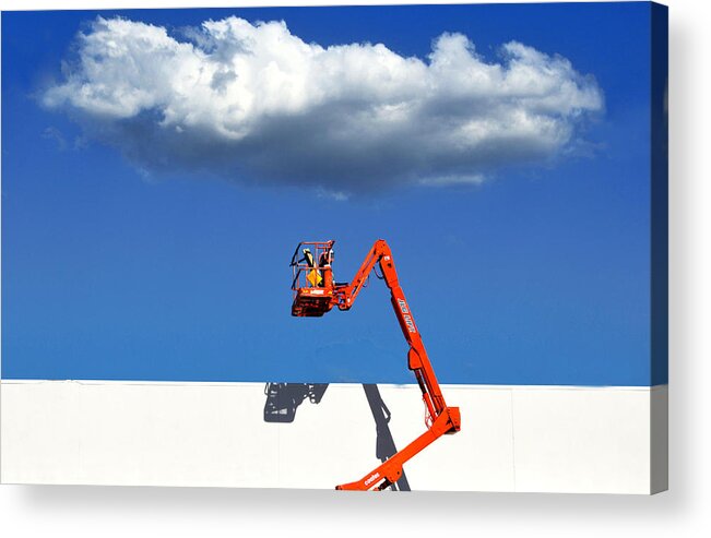 Cloud Acrylic Print featuring the photograph Cloud by Tim Millar
