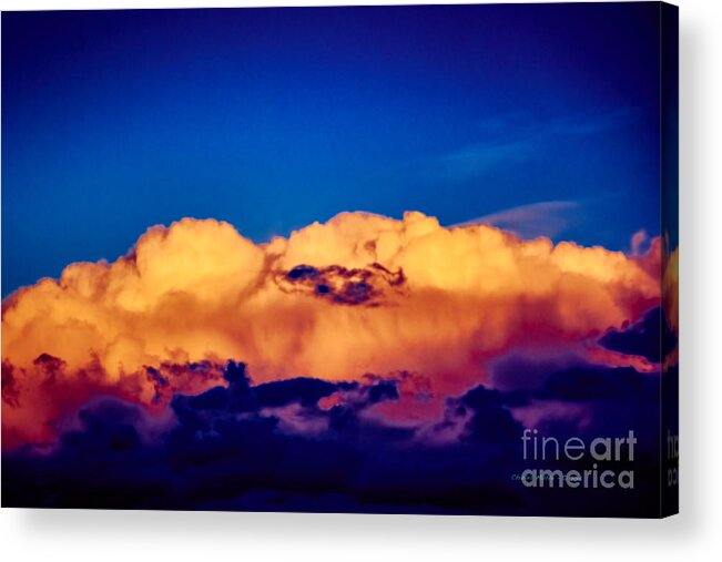 Santa Acrylic Print featuring the photograph Clouds VI by Charles Muhle