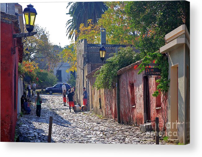  Acrylic Print featuring the photograph Colonia Del Sacramento 023 by Bernardo Galmarini