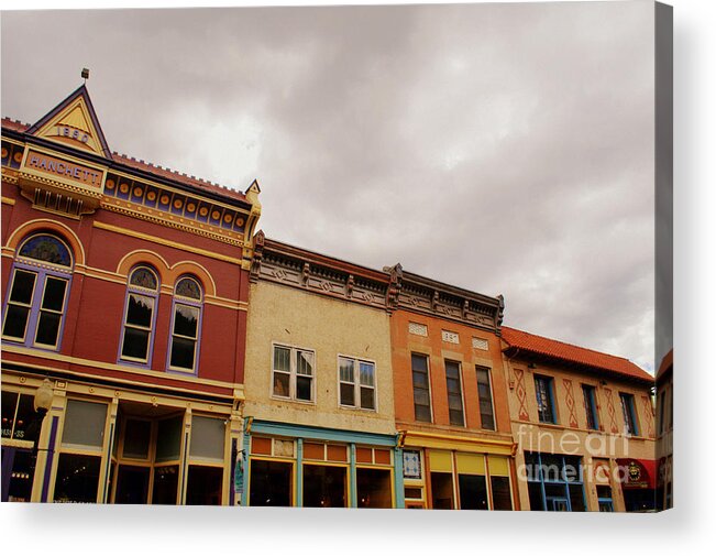 Rain Acrylic Print featuring the photograph Colorado Clouds by Anjanette Douglas