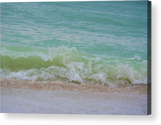 Wave Acrylic Print featuring the photograph Colorful Wave by Artful Imagery