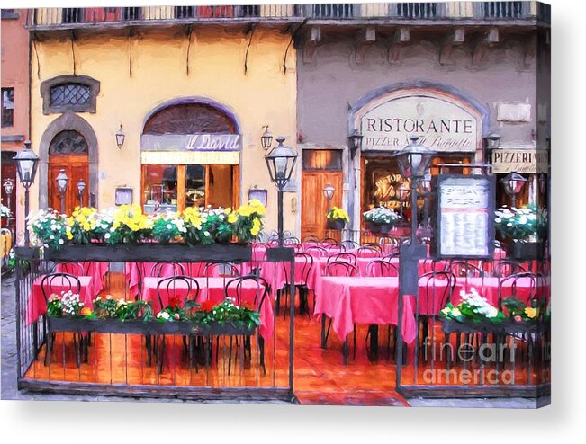 Colors Of Italy Acrylic Print featuring the photograph Colors Of Italy # 6 by Mel Steinhauer