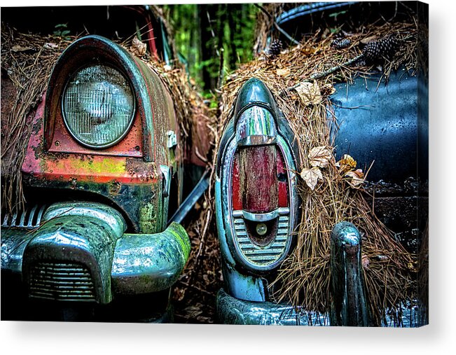 Vehicles Acrylic Print featuring the photograph Coming and Going by Rod Kaye