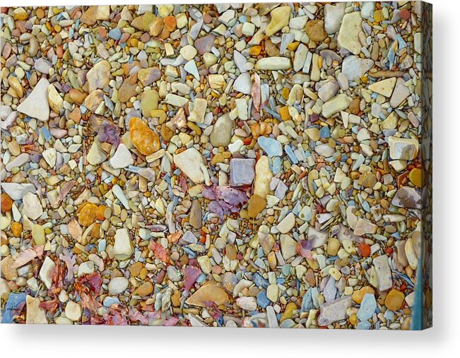 Rocks Acrylic Print featuring the photograph Community of Color by Tim Mattox