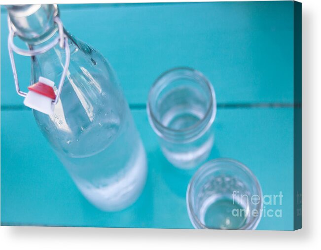 Water Acrylic Print featuring the photograph Cool Water by Ana V Ramirez