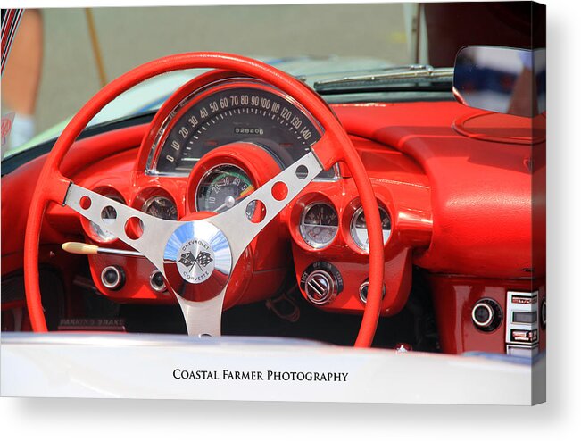 Car Acrylic Print featuring the photograph Corvette by Becca Wilcox
