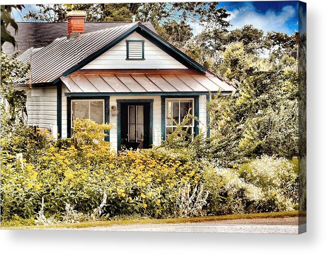 Cottage Acrylic Print featuring the photograph Cottage Life 8 by Lin Grosvenor
