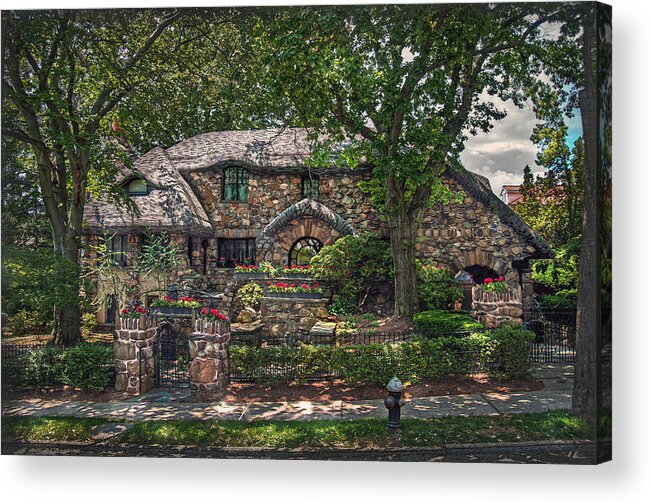 Irish Acrylic Print featuring the photograph Fairy Cottage by Hanny Heim
