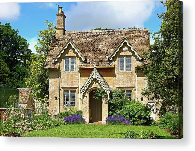 Cottage Acrylic Print featuring the photograph Country Cottage by Jeff Townsend