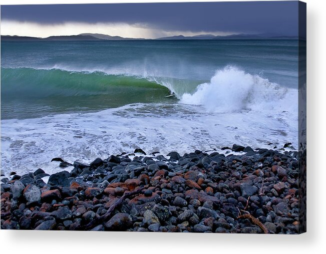  Surf Acrylic Print featuring the photograph Country Feeling by Sean Davey