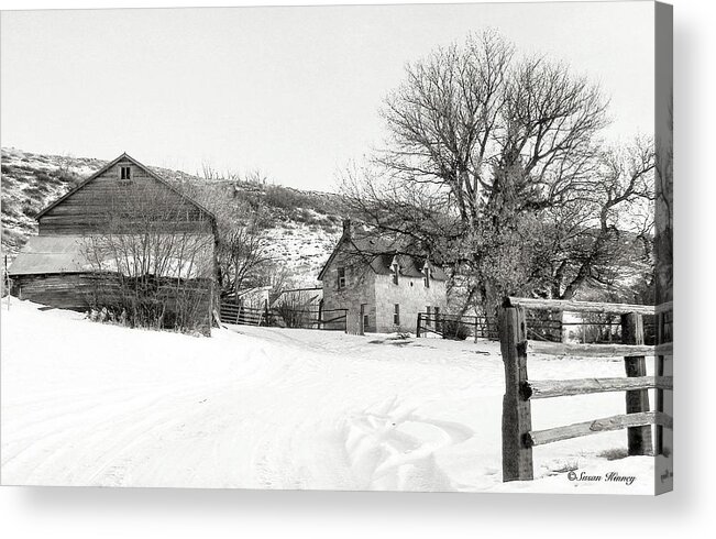 Country Acrylic Print featuring the photograph Country Home by Susan Kinney