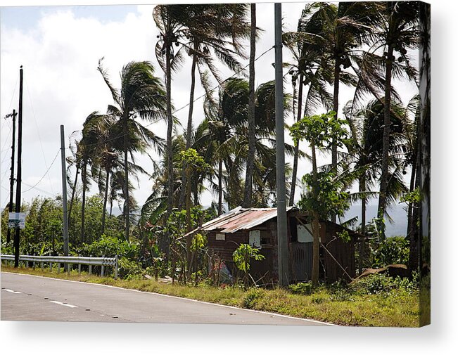 Tin Acrylic Print featuring the photograph Country retreat. by Christopher Rowlands