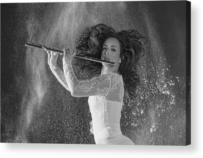 Nina Assimakopoulos Acrylic Print featuring the photograph Crazy motion by Dan Friend