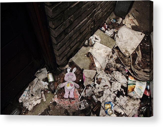 Csi Acrylic Print featuring the photograph crime scene investigation II by Kreddible Trout