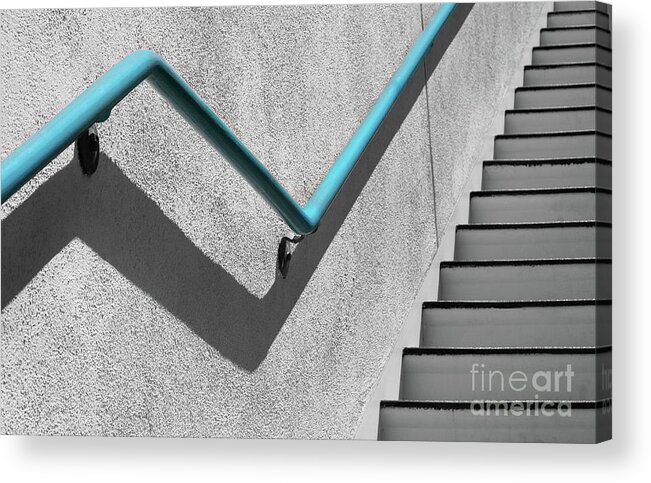 Abstract Acrylic Print featuring the photograph Crooked Path by Dan Holm