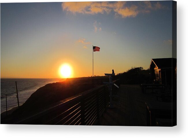 Crystal Cove Acrylic Print featuring the photograph Crystal Cove 4th of July by Dan Twyman