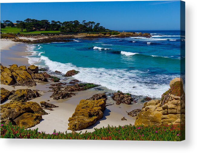 Monterey Acrylic Print featuring the photograph Cypress Point by Derek Dean