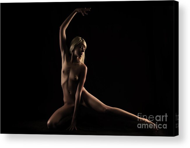 Artistic Photographs Acrylic Print featuring the photograph Dance in solitary by Robert WK Clark