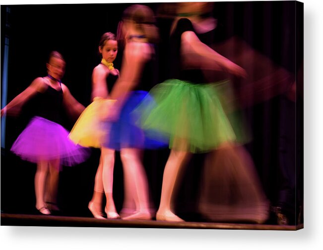 Ballet Acrylic Print featuring the photograph Dancers by Stephen Holst