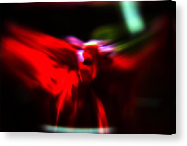 Abstract Acrylic Print featuring the photograph Dancing Angels by Scott Wyatt