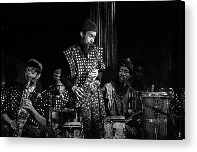 Jazz Acrylic Print featuring the photograph Danny Davis with Sun Ra Arkestra by Lee Santa