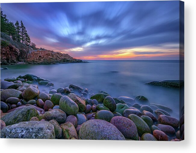 Acadia National Park Acrylic Print featuring the photograph Dawn in Monument Cove by Rick Berk