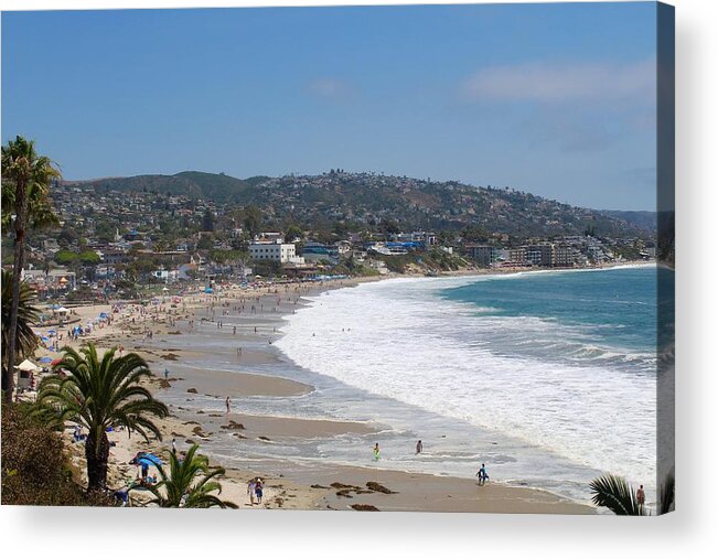 Laguna Acrylic Print featuring the photograph Day On The Beach by Brian Eberly