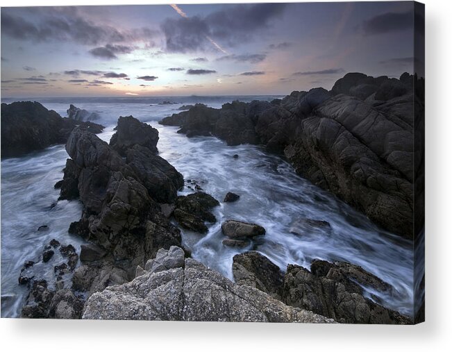 Landscape Acrylic Print featuring the photograph Days End by Mike Irwin