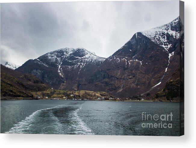 Flam Acrylic Print featuring the photograph Departing Flam by Suzanne Luft