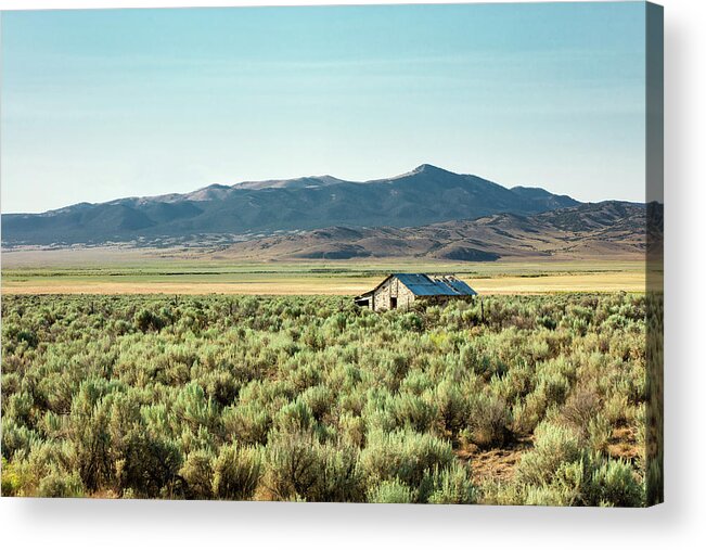 Elko Acrylic Print featuring the photograph Deserted by Todd Klassy
