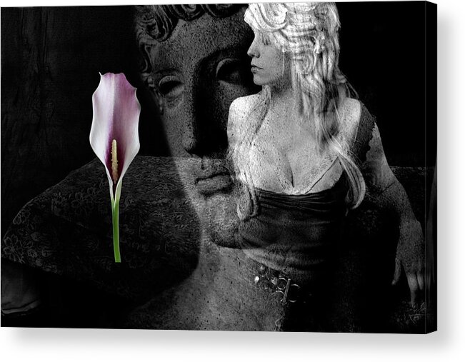Flower Acrylic Print featuring the photograph Desire No. 13 by Andrew Giovinazzo