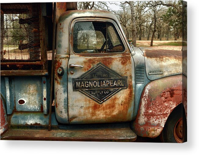 Chevy Acrylic Print featuring the photograph Discover MagnoliaPearl by William Rockwell