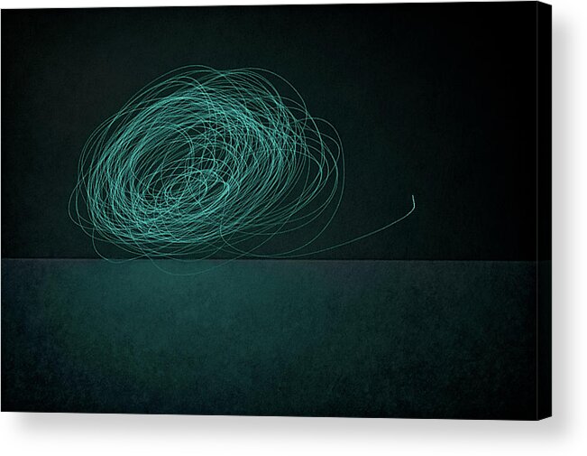 Dizzy Acrylic Print featuring the photograph Dizzy Moon by Scott Norris