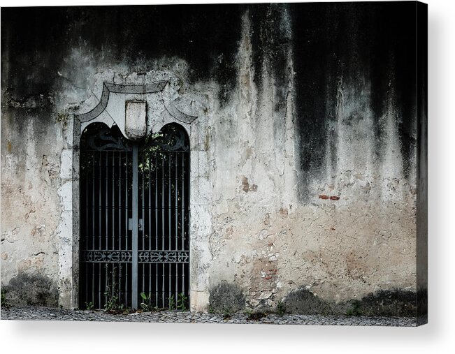 Abandoned Acrylic Print featuring the photograph Do Not Enter by Marco Oliveira