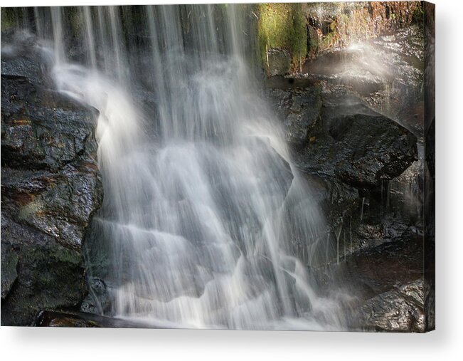 Waterfall Acrylic Print featuring the photograph Doane's Falls by Lilia S