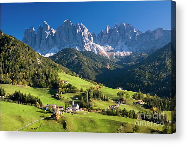 Dolomites Acrylic Print featuring the photograph Dolomites, Italy #3 by Damian Davies