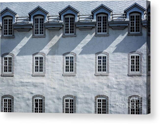 Dormers Acrylic Print featuring the photograph Dormers And Windows by Doug Sturgess
