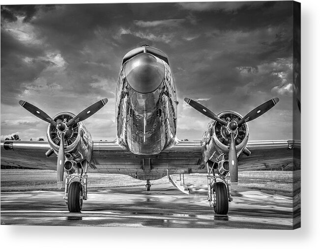 Douglas Dc3 Acrylic Print featuring the photograph Douglas DC3 by Phil And Karen Rispin