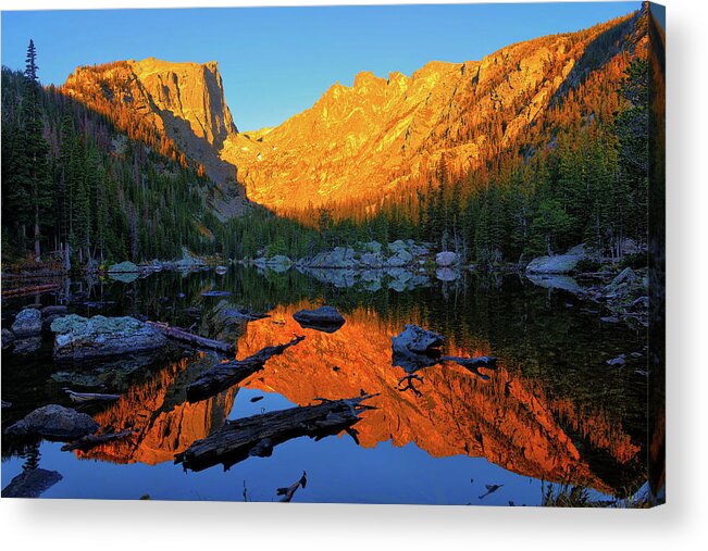 Dream Lake Acrylic Print featuring the photograph Dream Within A Dream by Greg Norrell