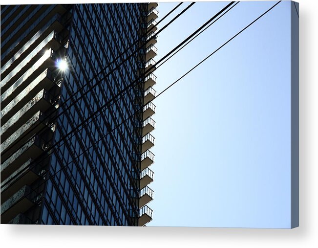 Urban Acrylic Print featuring the photograph Dynamic by Kreddible Trout