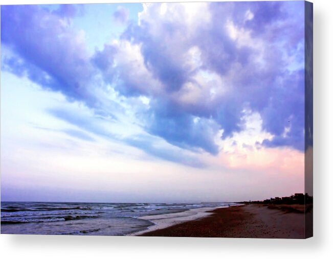 Photo Acrylic Print featuring the photograph Early Morning in the Dunes 3 by Alan Hausenflock