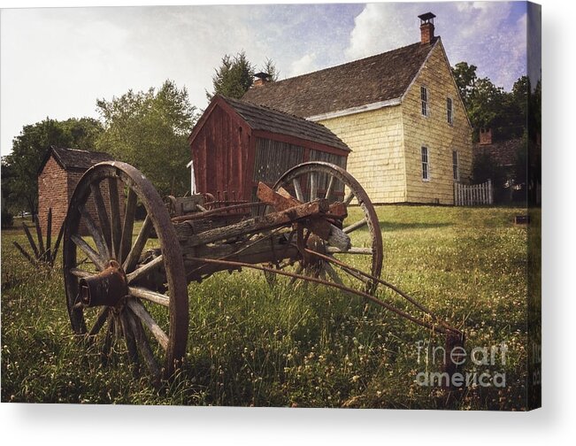 East Jersey Olde Town Acrylic Print featuring the photograph East Jersey Olde Town by Debra Fedchin