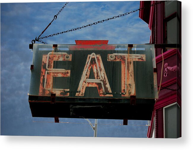 Eat Acrylic Print featuring the photograph Eat by Jame Hayes