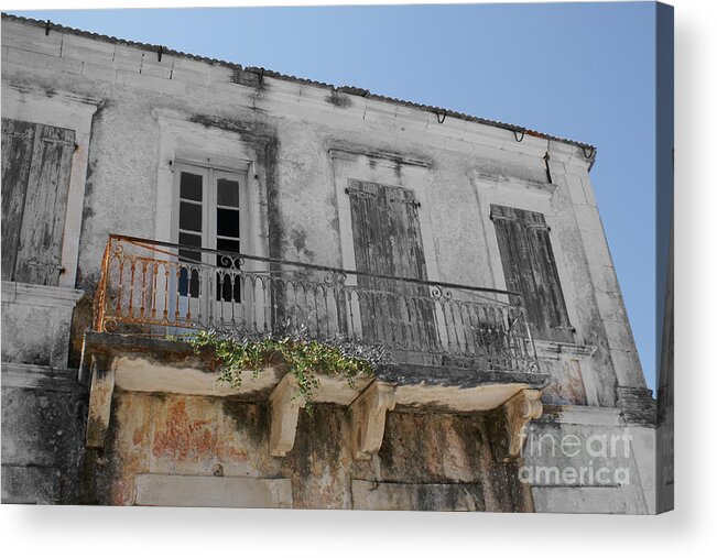 Derelict Acrylic Print featuring the photograph Echoes Of The Past by David Birchall