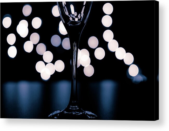 Effervescence Acrylic Print featuring the photograph Effervescence II by David Sutton