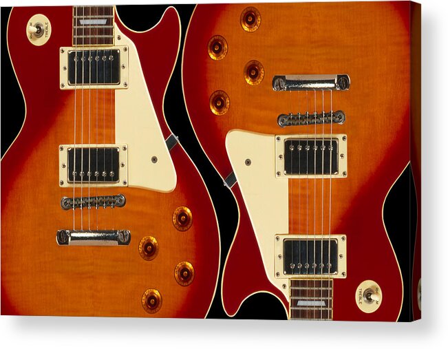 Guitar Acrylic Print featuring the photograph Electric Guitar III by Mike McGlothlen