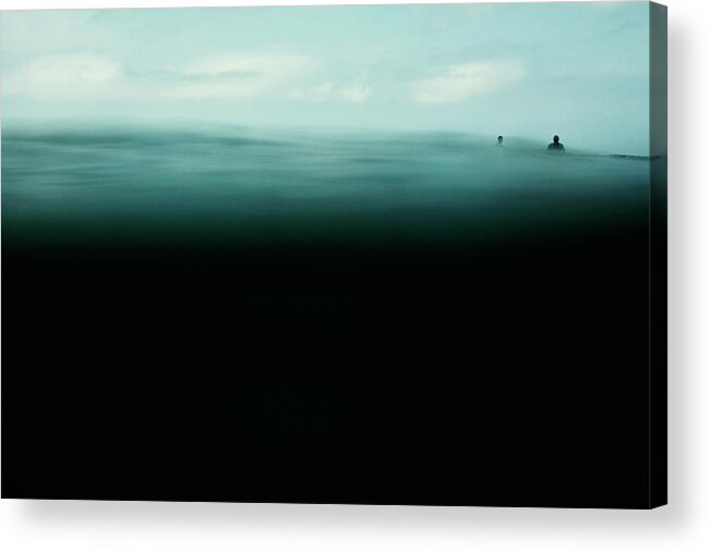 Surfing Acrylic Print featuring the photograph Emerald by Nik West