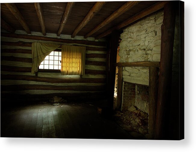 Abandoned Home Acrylic Print featuring the photograph Emptiness by Mike Eingle